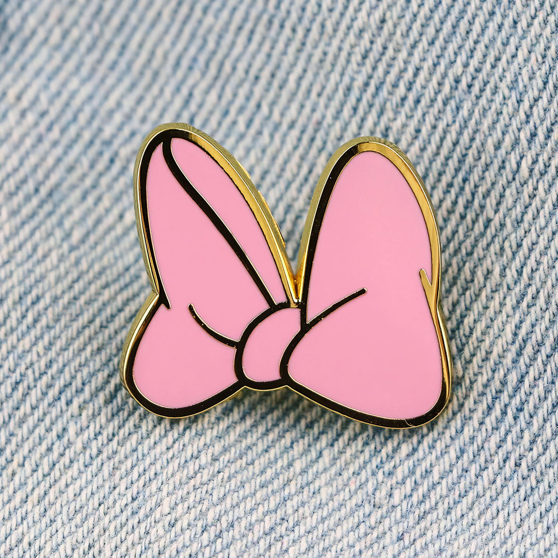 Pin Moño Rosa