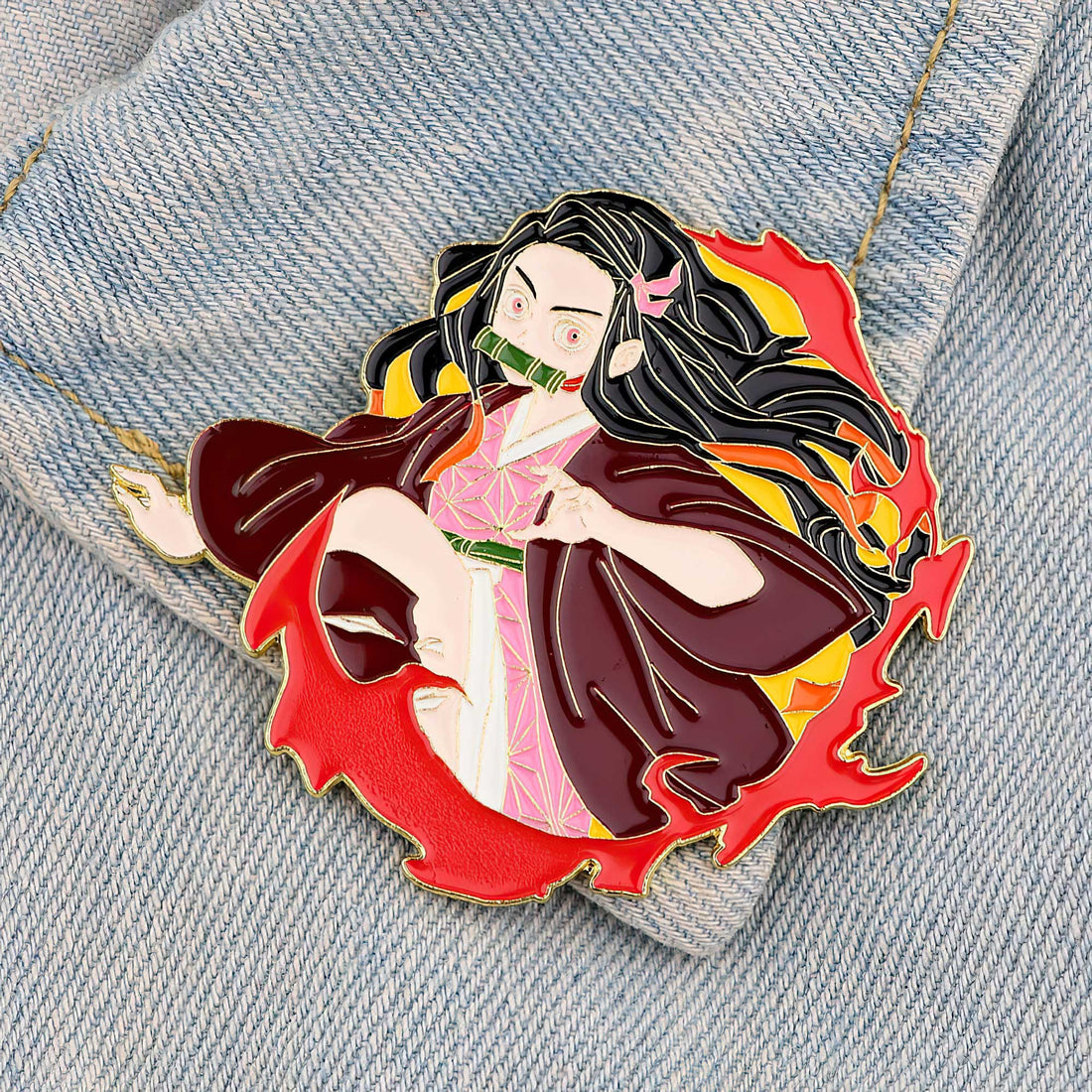 Pin Nezuko Blood Burst