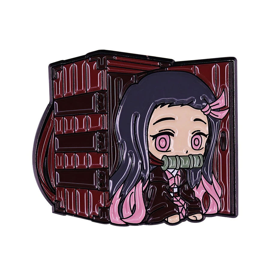 Pin Nezuko Saliendo de Caja