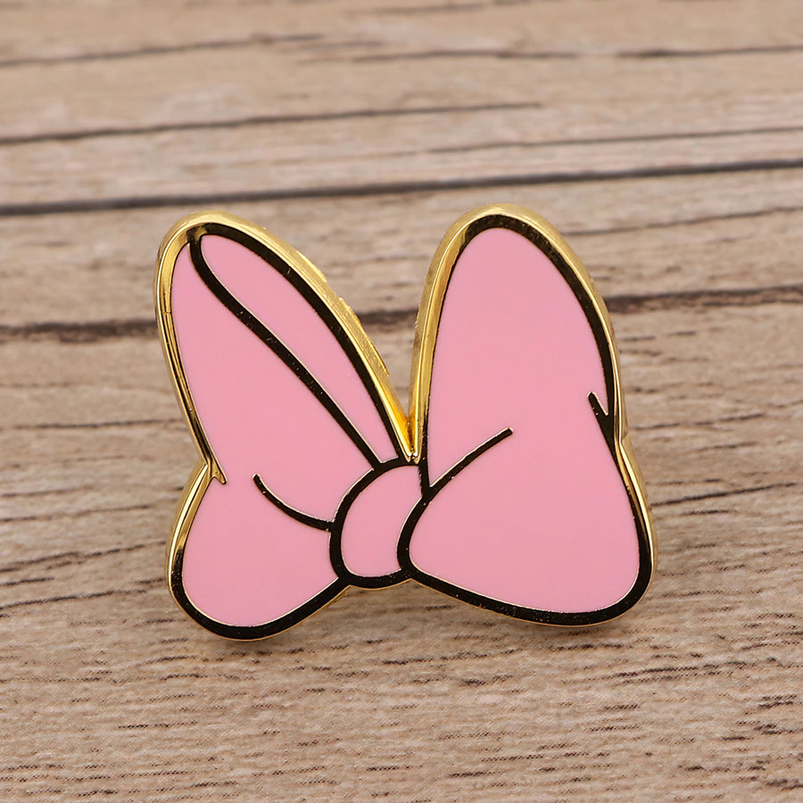 Pin Moño Rosa