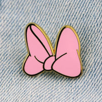 Pin Moño Rosa