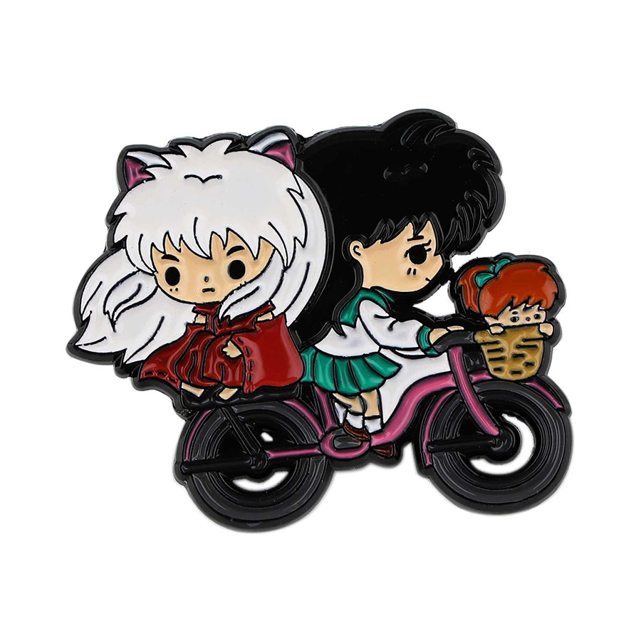 Pin Kagome y Shippo en Bici