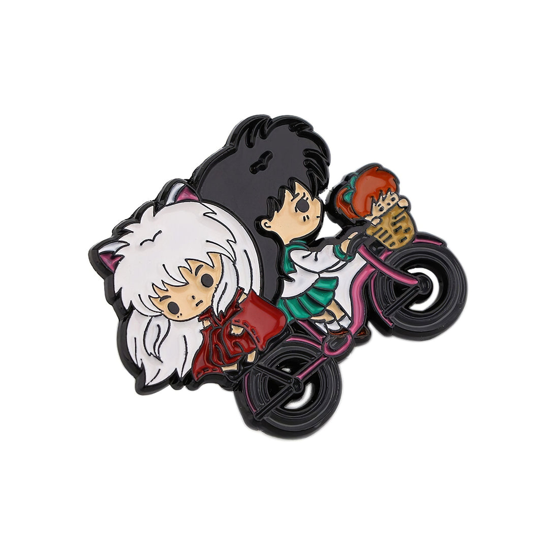 Pin Kagome y Shippo en Bici