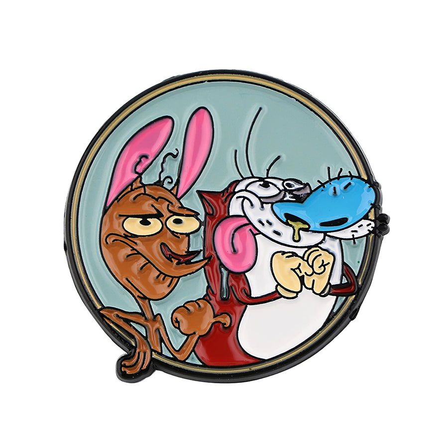 Pin Chihuahua Ren y Gato Stimpy