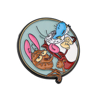 Pin Chihuahua Ren y Gato Stimpy