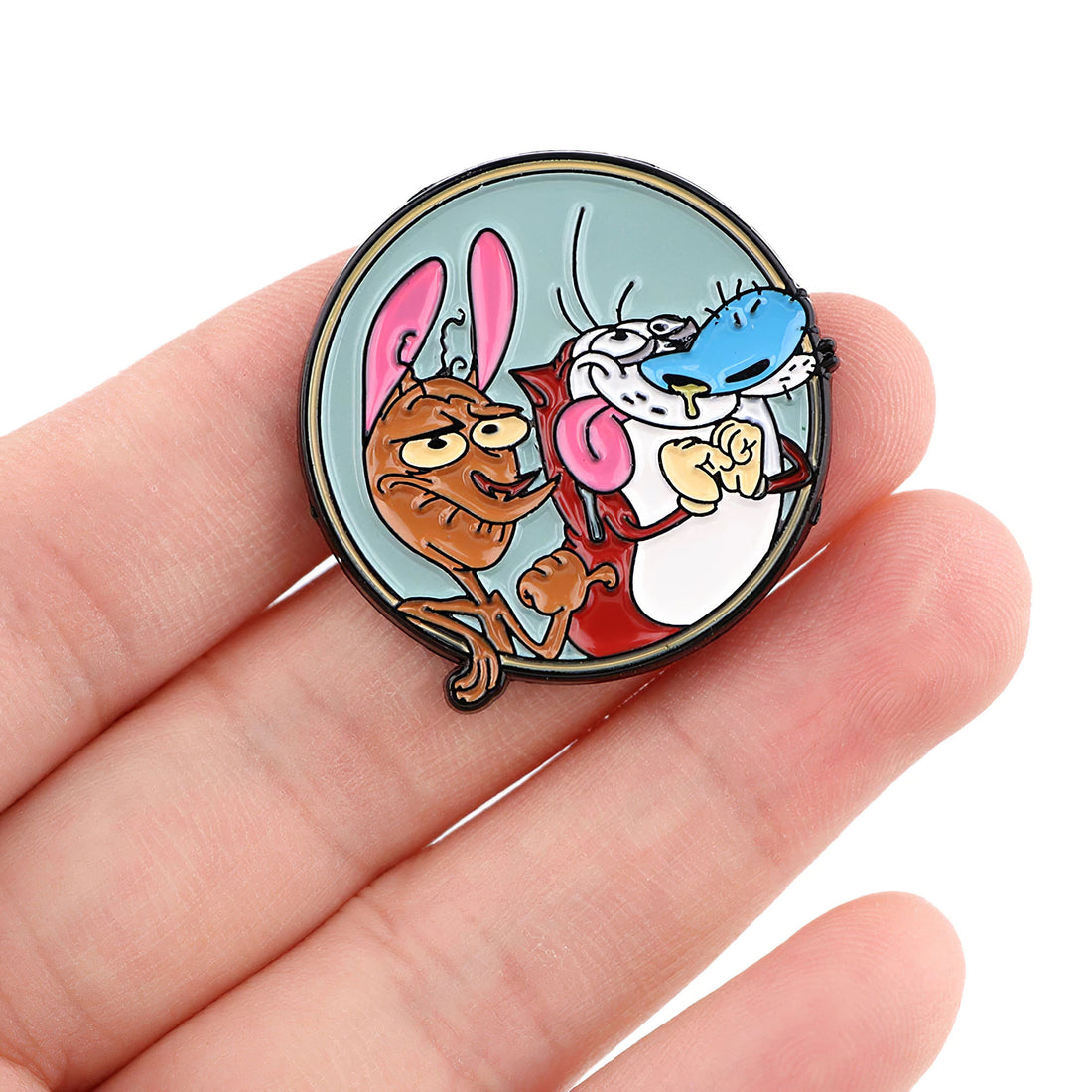 Pin Chihuahua Ren y Gato Stimpy