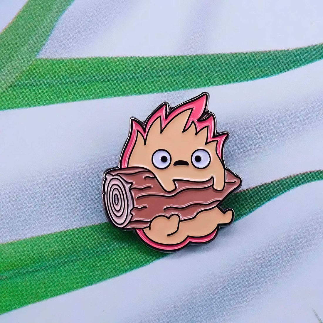 Pin Calcifer, Demonio de fuego