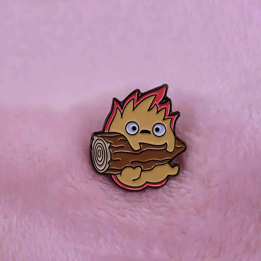 Pin Calcifer, Demonio de fuego