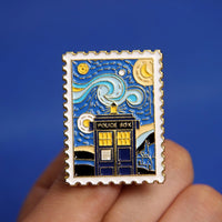 Pin Cuadro de Arte Tardis